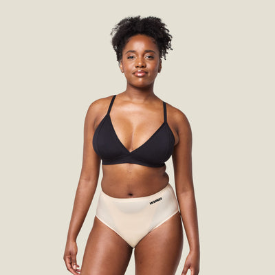 WUKA Stretch Seamless Midi Brief Light - Light Nude