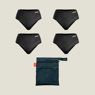 WUKA Period School Set - Stretch 4 Pack