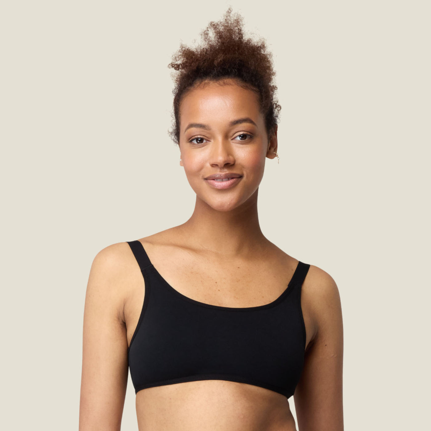 WUKA Teen Swim Bikini Adjustable Top - Black