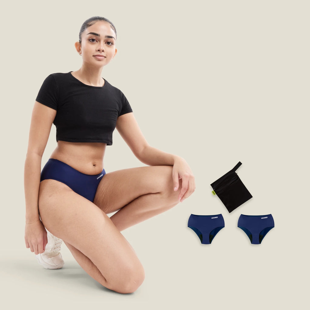 WUKA Period School Set - 1 Day & Night - Super - Navy
