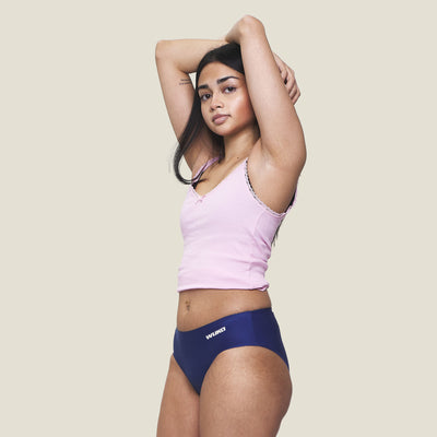 WUKA Teen Stretch Seamless - Heavy flow - Blue