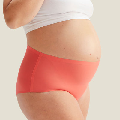 WUKA Drytech™️ High Waist - For Light Leaks - Coral Pink