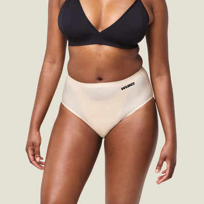 WUKA Stretch Seamless Midi Brief Light - Light Nude