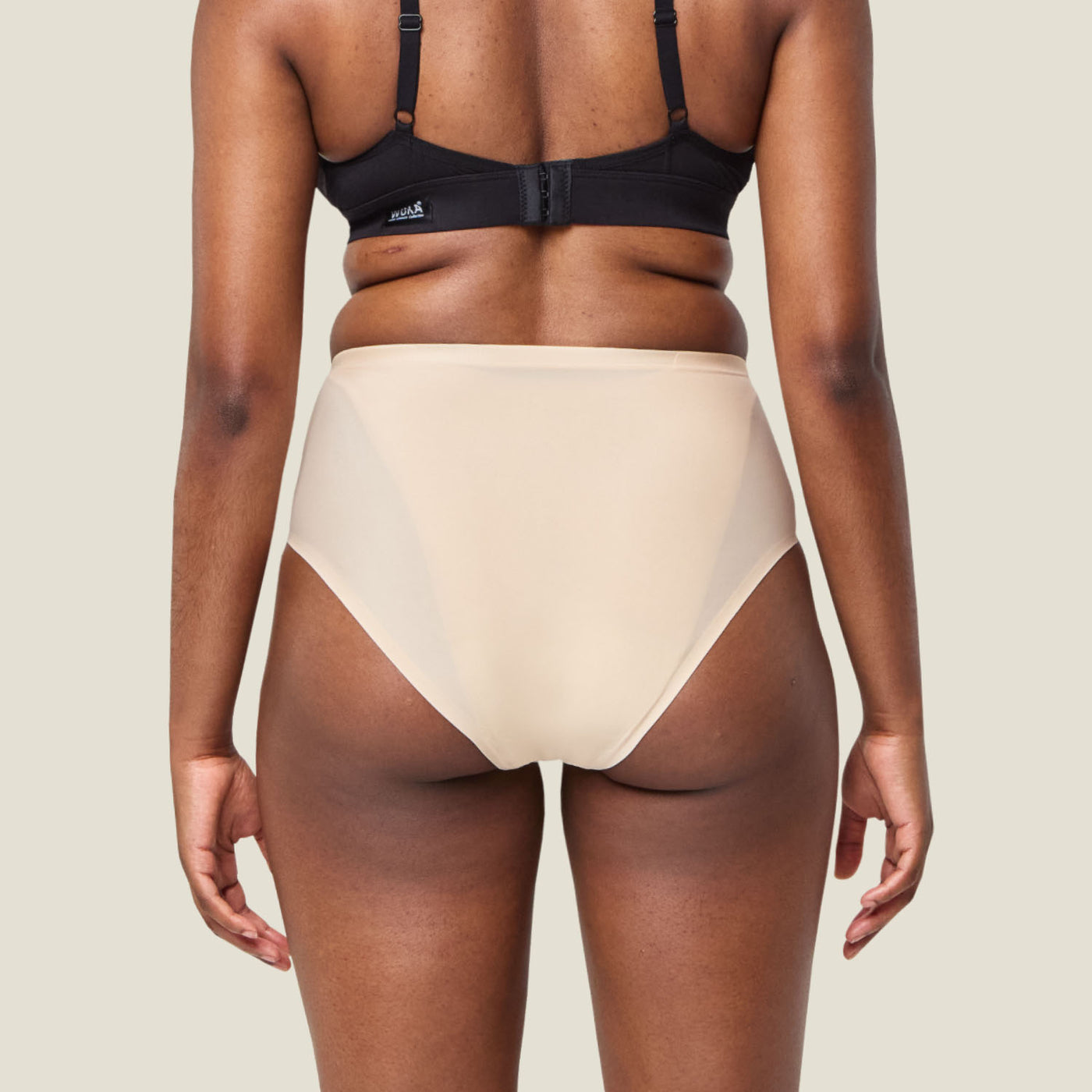 WUKA Stretch Seamless Midi Brief Light - Light Nude