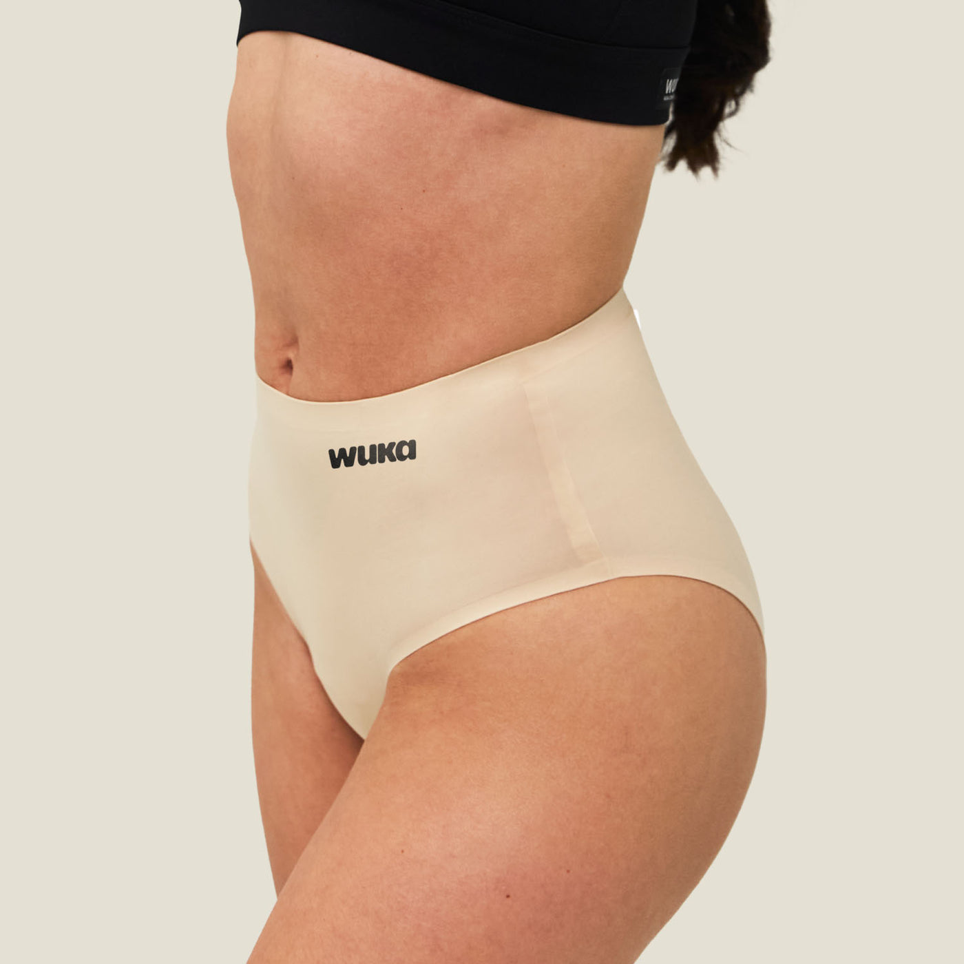 WUKA Teen Stretch Seamless - Heavy flow - Light Nude