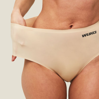 WUKA Teen Stretch Seamless - Heavy flow - Light Nude