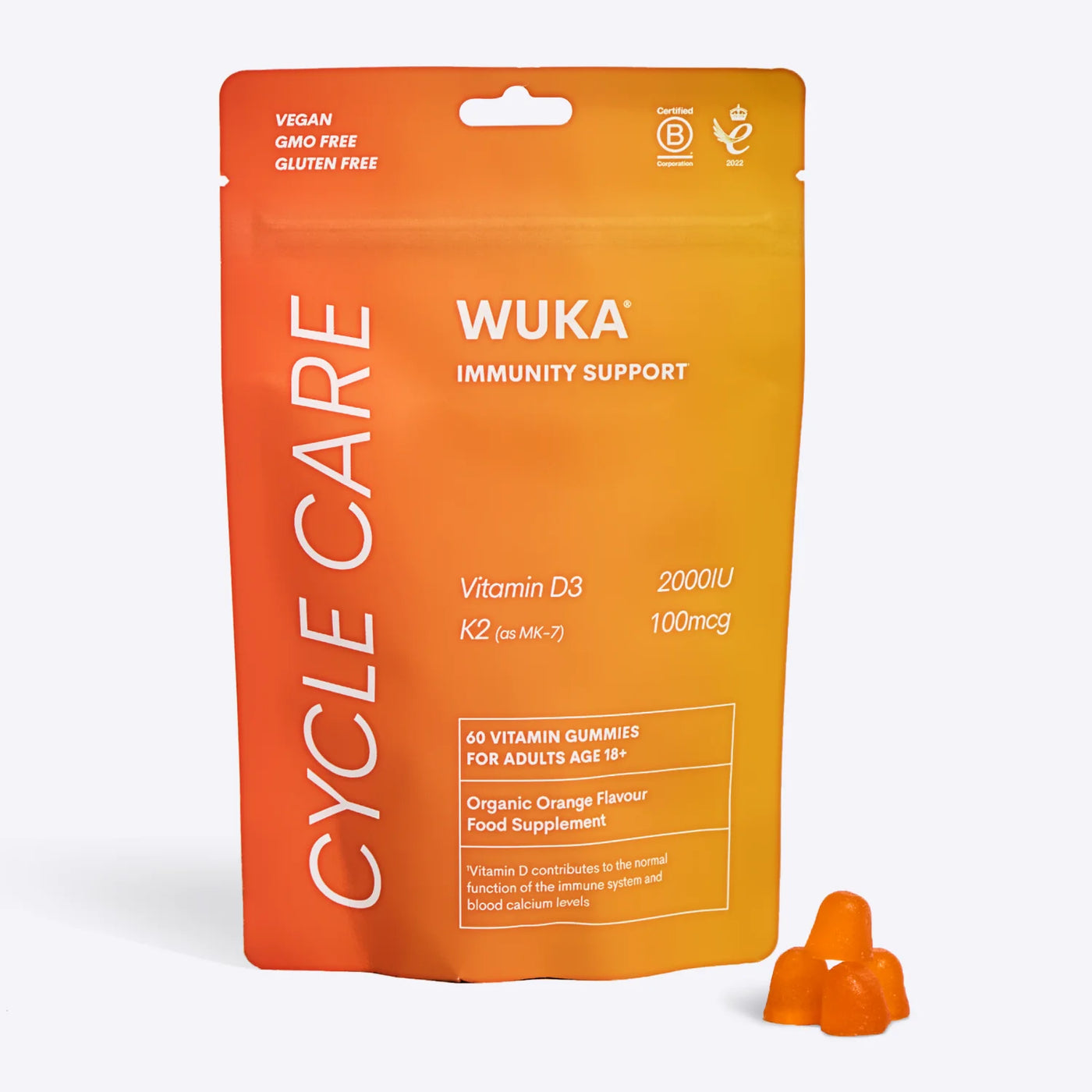 WUKA Vitamin D3 K2 Gummies