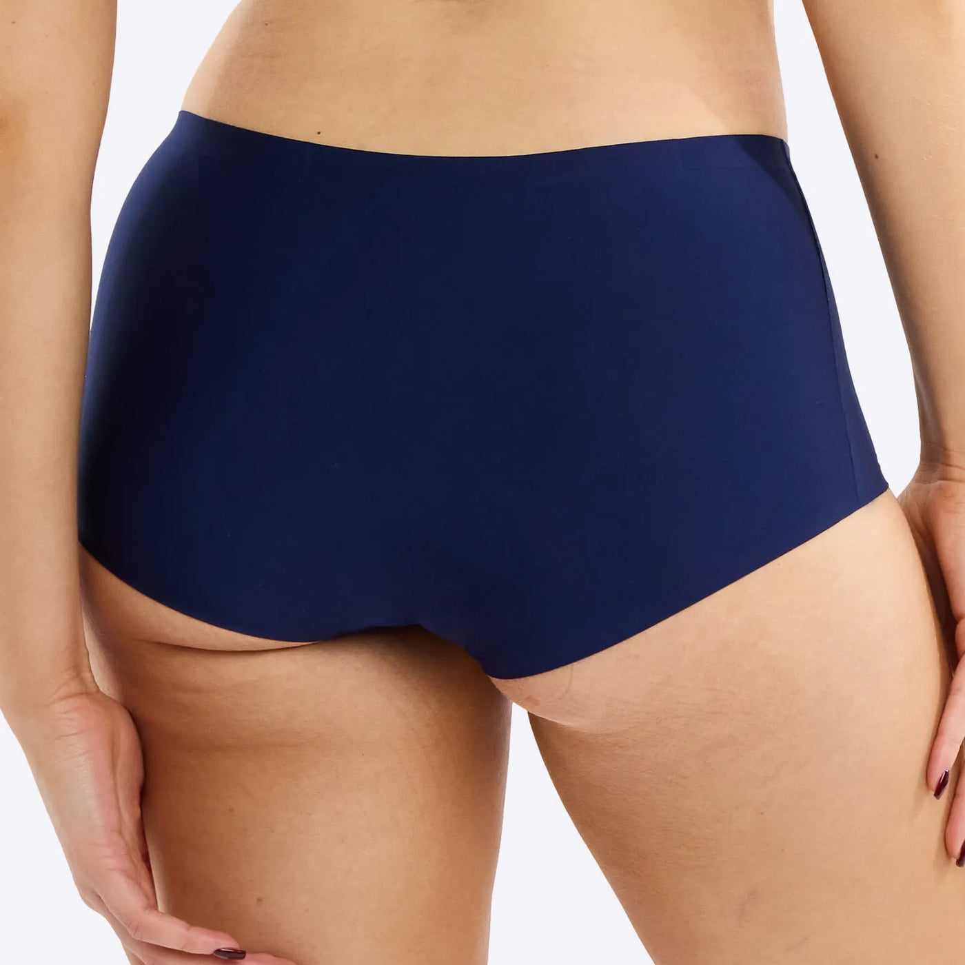 WUKA Stretch Period Short Teen Style Heavy Absorbency Navy Colour Back